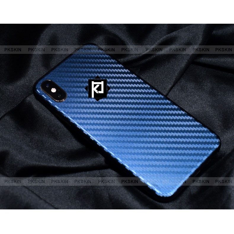 miếng dán skin iphone 7 , 7 plus vân carbon 4D