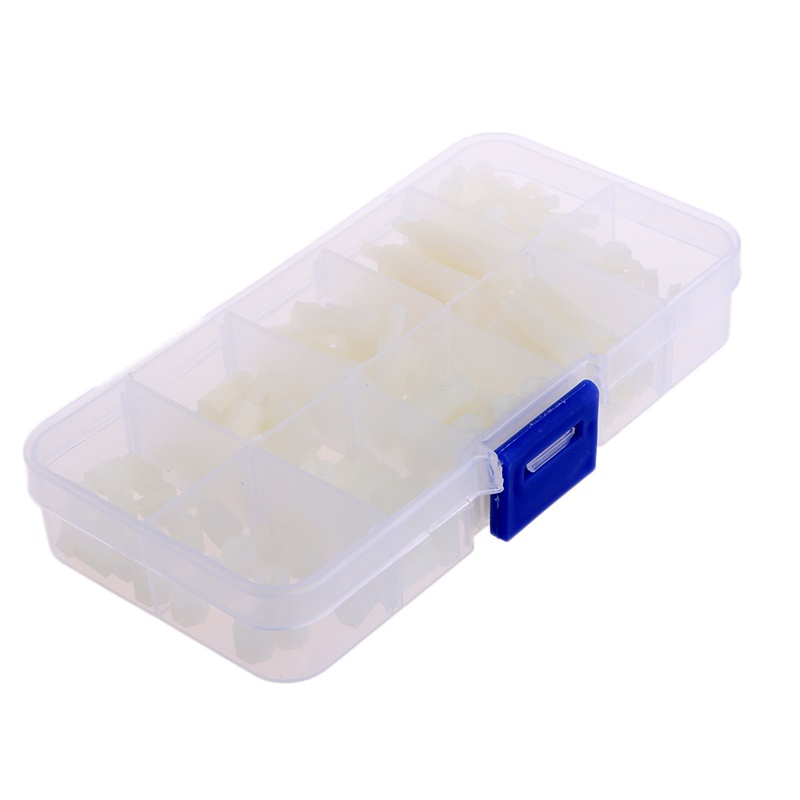 Bộ Ốc Vít M3 Hex Bằng Nhựa Kèm Giá Đỡ Chuyên Dụng