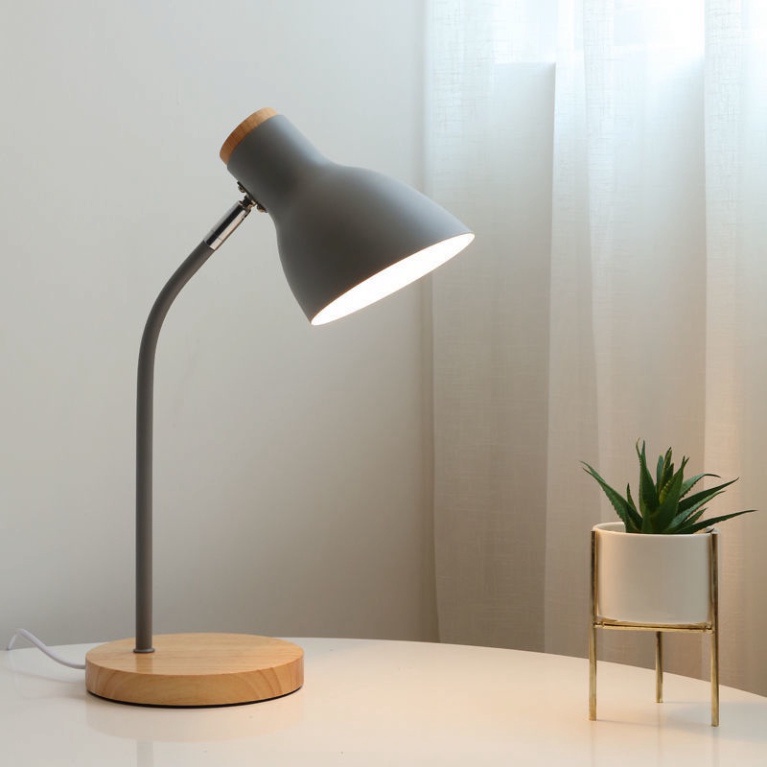 Đèn để bàn làm việc Vintage DB08MT tiết kiệm điện - Tặng kèm bóng Led (Free Ship)