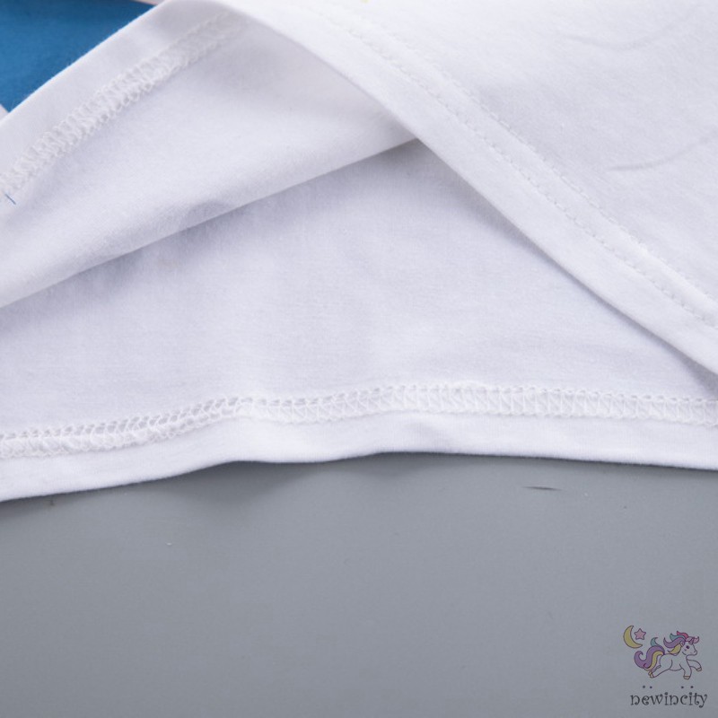 Set Áo Thun Tay Ngắn In Hình Vịt Donald + Quần Short Cho Bé Trai