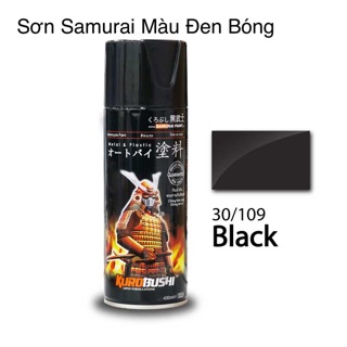 Sơn Samurai Màu Đen Bóng