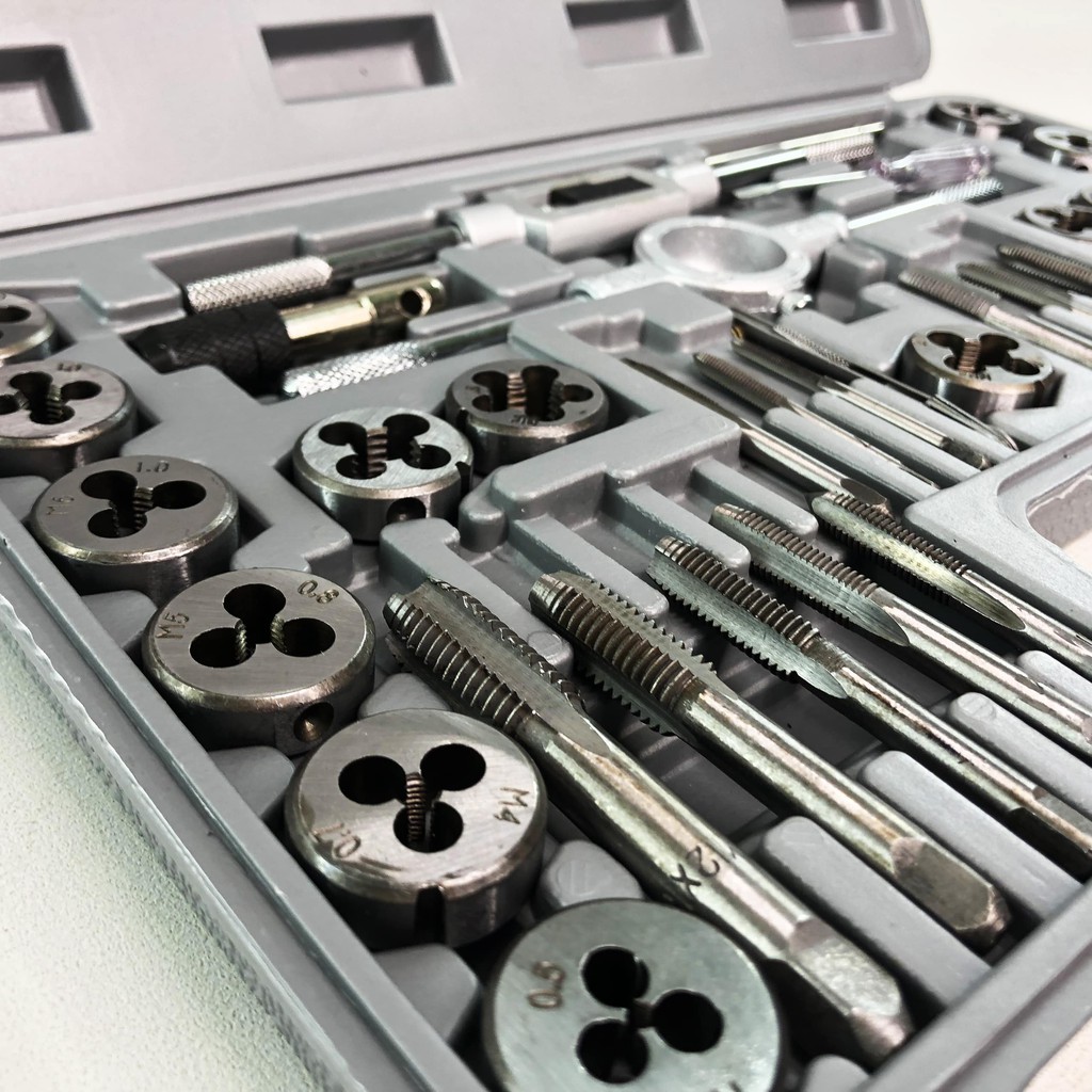 Bộ Taro Ghi 40 Chi Tiết Tạo Ren Trong Và Ren Ngoài Cao Cấp