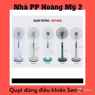 Quạt Đứng Có Remote Điều Khiển Từ Xa Senko DR1608 - Bảo Hành 2 năm [giao màu ngẫu nhiên ]