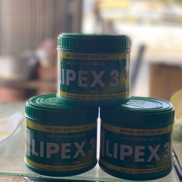Mỡ chịu nhiệt cao cấp Lipex ( mỡ bò )