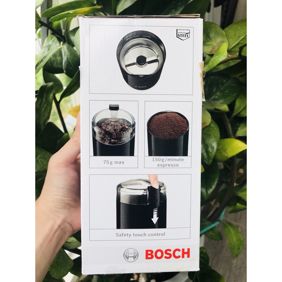 Máy xay cà phê cầm tay Bosch Haushalt TSM6A013B TSM6A013B Kaffeemühle Schwarz