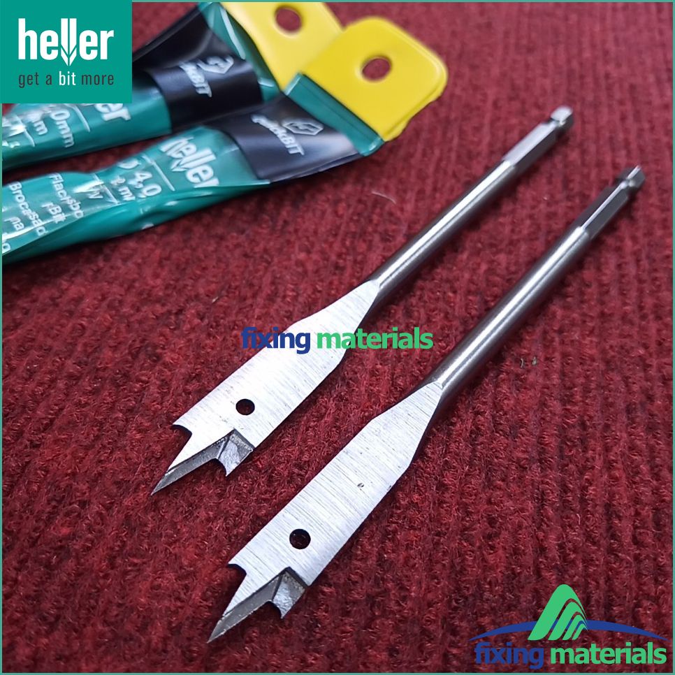 Mũi khoan gỗ HELLER, kiểu đuôi cá (ĐK từ 6.0-20.0mm)