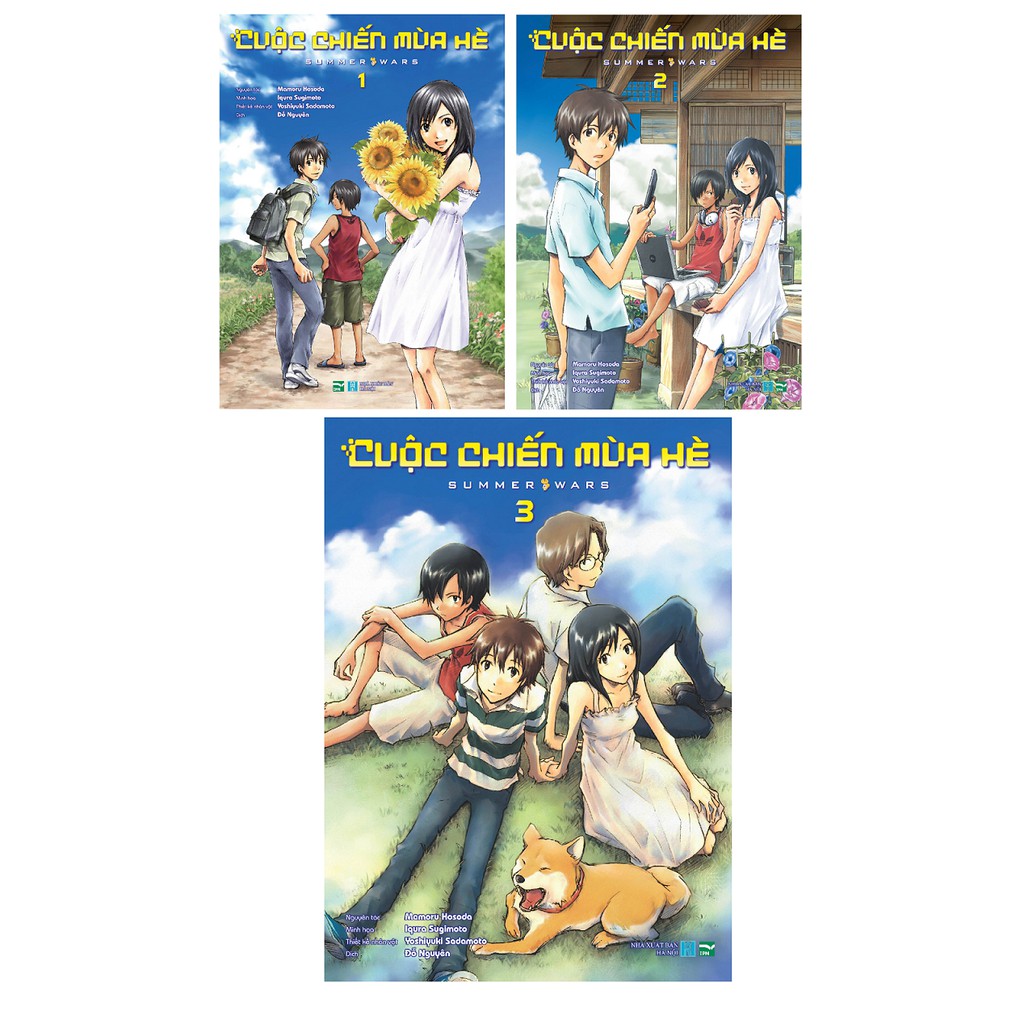 Sách - Cuộc Chiến Mùa Hè – Summer Wars - Boxset 3 Tập