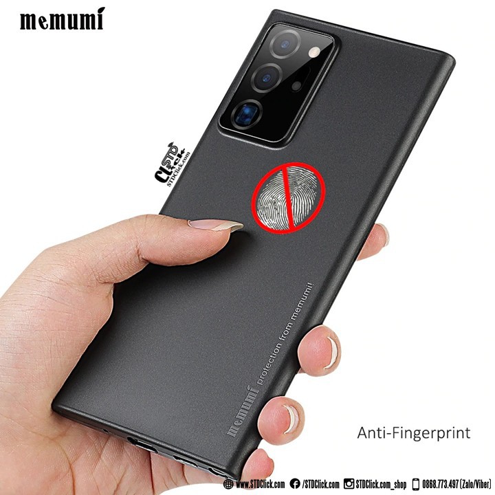 ỐP LƯNG SAMSUNG GALAXY NOTE 20 - NOTE 20 ULTRA MEMUMI MỎNG LỤA CHÍNH HÃNG HÀNG CHUẨN