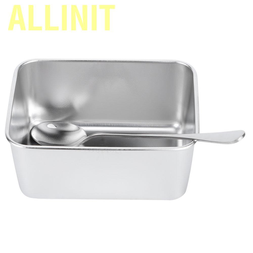 Allinit with Spoons and Lid Spice Rack  Salt Pepper Shaker for Restaurants Family