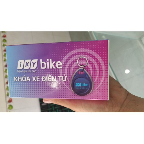 Khóa chống trộm XE MÁY iKY Bike - PSVRED