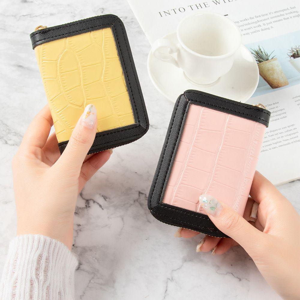 Ví Đựng Thẻ Dạng Gập Cho Nữ