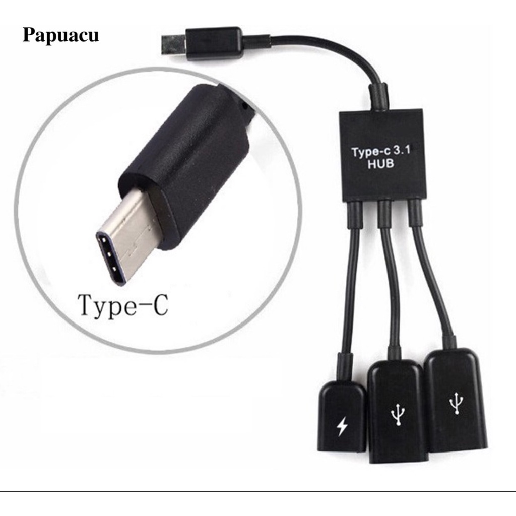 Cáp Chuyển Type C Sang USB Otg cho điện thoại/ máy tính bảng