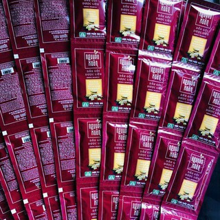 Combo 10 gói dầu gội nguyên xuân nâu 6.5ml