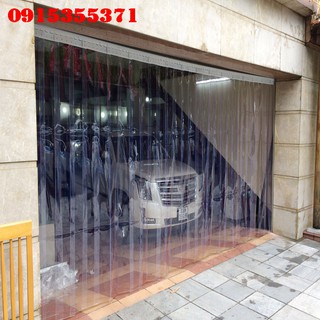 HCM-Rèm nhựa( C2.3m) ngăn lạnh| Rèm ngăn điều hòa | Rèm chắn thoát hơi lạnh.