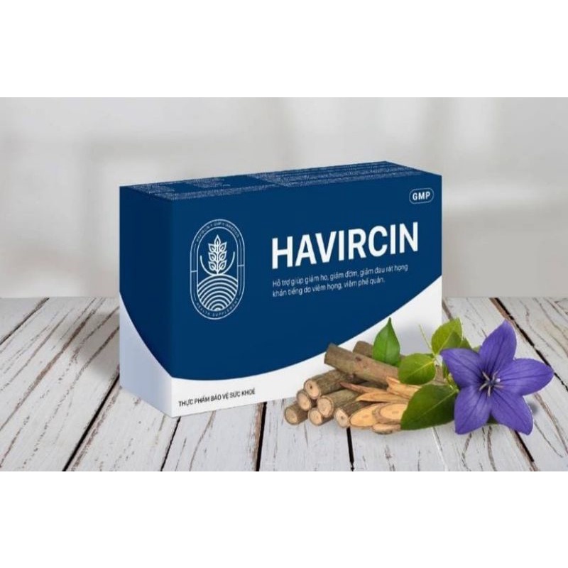 Havircin- Hỗ trợ giảm ho,long đờn, viêm phế quản…