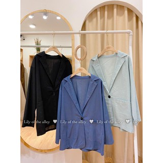 Áo khoác blazer - còn xanh