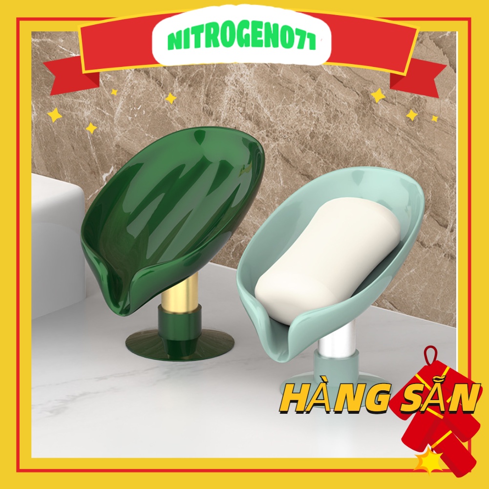 Nitrogen071 KHAY ĐỰNG XÀ PHÒNG HÌNH CHIẾC LÁ TIỆN LỢI