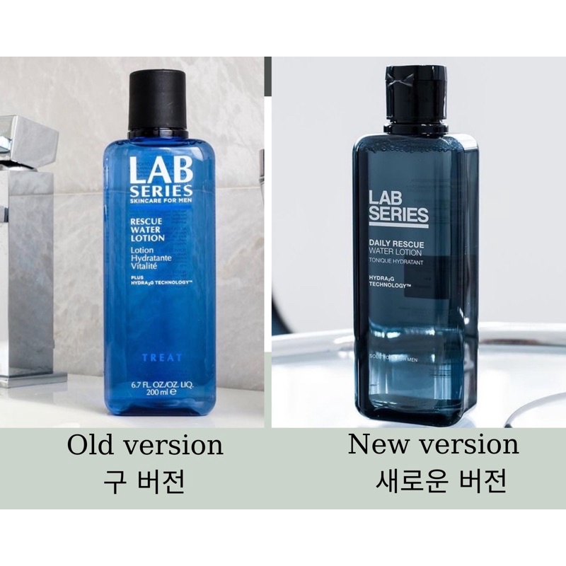 ( new version) Nước hoa hồng giải cứu làn da cho nam daily rescue water lotion Lab series skincare for men 200ml