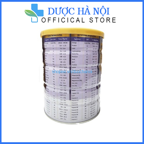 Sữa bột Pypo Pedia Gold tốt cho tiêu hóa, ăn ngon, ngủ ngon - Hũ 900g