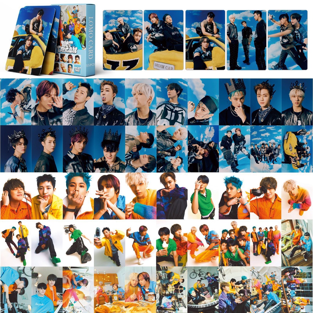 Set 55 Tấm Thẻ Hình Các Thành Viên Nhóm Nhạc KPOP NCT