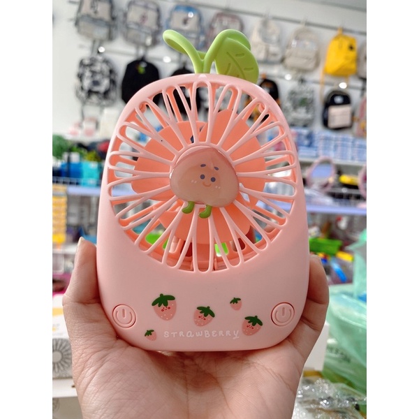 Quạt mini hình quả bơ