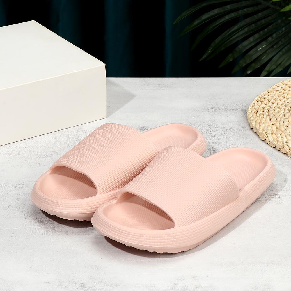 .Dép Đi Trong Nhà Tắm Đế Dày Mềm Mại Dành Cho Nam Và Nữ