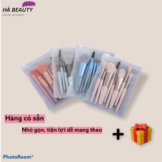 Bộ cọ trang điểm mini 8 món long mềm mịn chính hãng