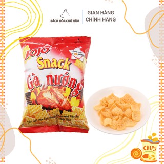 Bánh snack jojo vị gà nướng thơm ngon 40g/gói