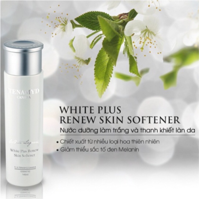 Sale 20% Nước dưỡng trắng da Tenamyd White Plus Renew Skin Softener-140ml
