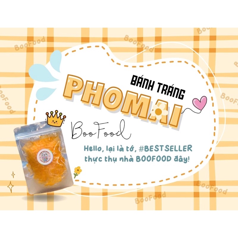 Bánh tráng phomai BOOFOOD