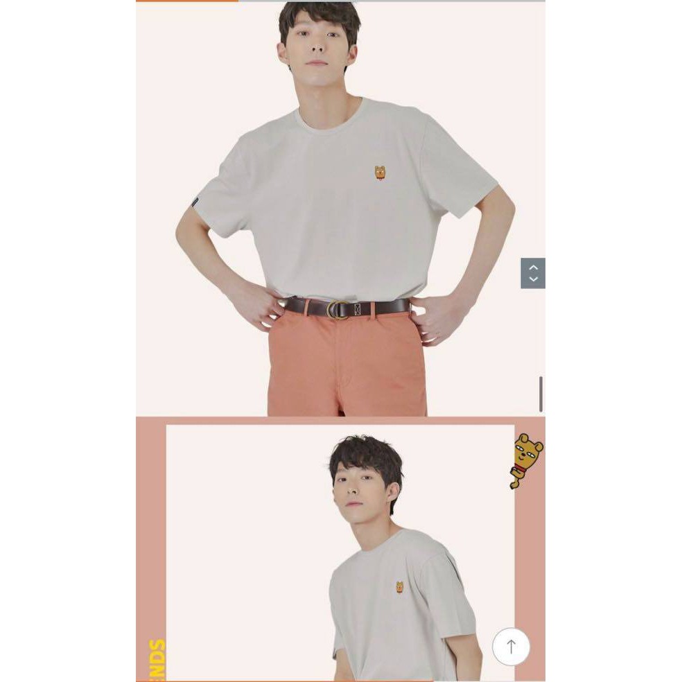 Áo thun Kakao Friends Couple 7 unisex chất cotton co giãn 4 chiều mịn mát