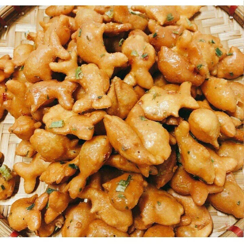 hủ PET-250gr bánh cá hành cay