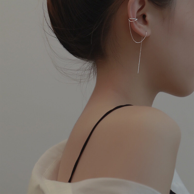 Khuyên kẹp vành tai kiểu dáng thời trang cá tính