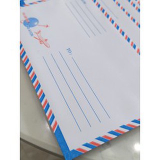 Bao thư bưu điện sọc có keo