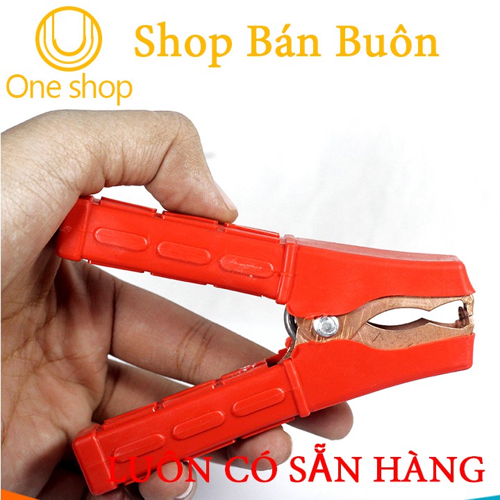 Bộ 2 Kẹp Ắc Quy 10cm Bọc Cao Su