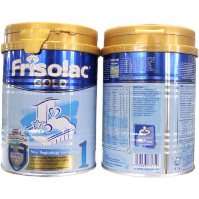 Sữa FRISOLAC GOLD 900G TỪ 0-6 THÁNG