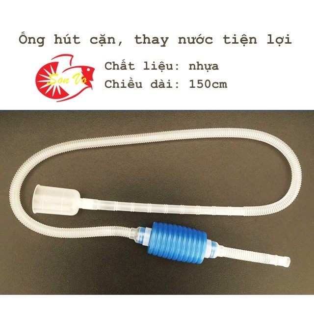 Dụng cụ thay nước bể cá, dụng cụ hút nước