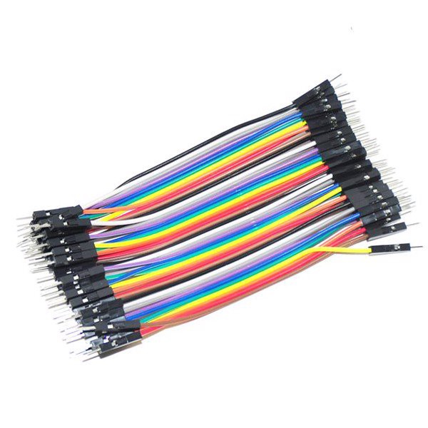 Tệp 40 Sợi Dây Nối 2.54-10cm Loại Đực-Đực