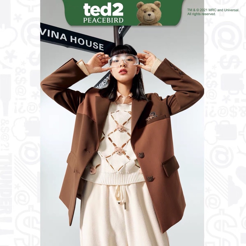 Áo ghile len Peacebird