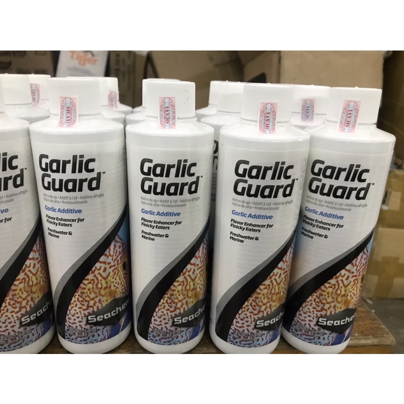 [250ML] SEACHEM GARLIC GUARD - Hỗ Trợ Tiêu Hoá Cho Cá Cảnh