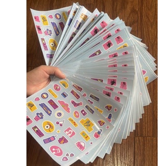 Sticker âm nhạc, dán trang trí siêu đẹp