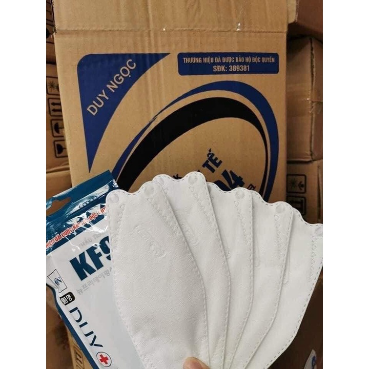 SỈ 1 THÙNG KHẨU TRANG KF94 DUY NGỌC  CHÍNH HÃNG KHÁNG KHUẨN 99,99%