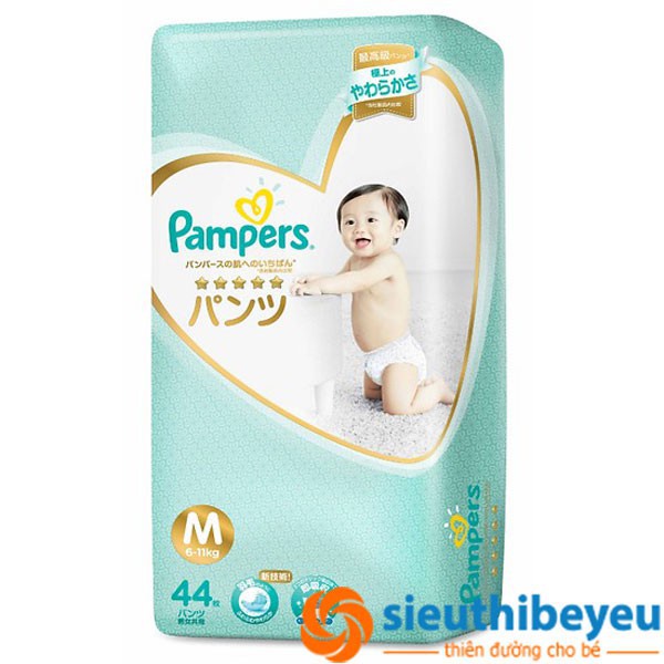 Bỉm dán/quần Pampers NB66/S60/M48/L40 nội địa Nhật Bản