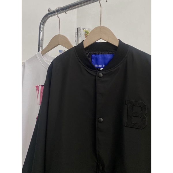 ÁO KHOÁC BOMBER DÙ B CAO CẤP UNISEX NAM NỮ