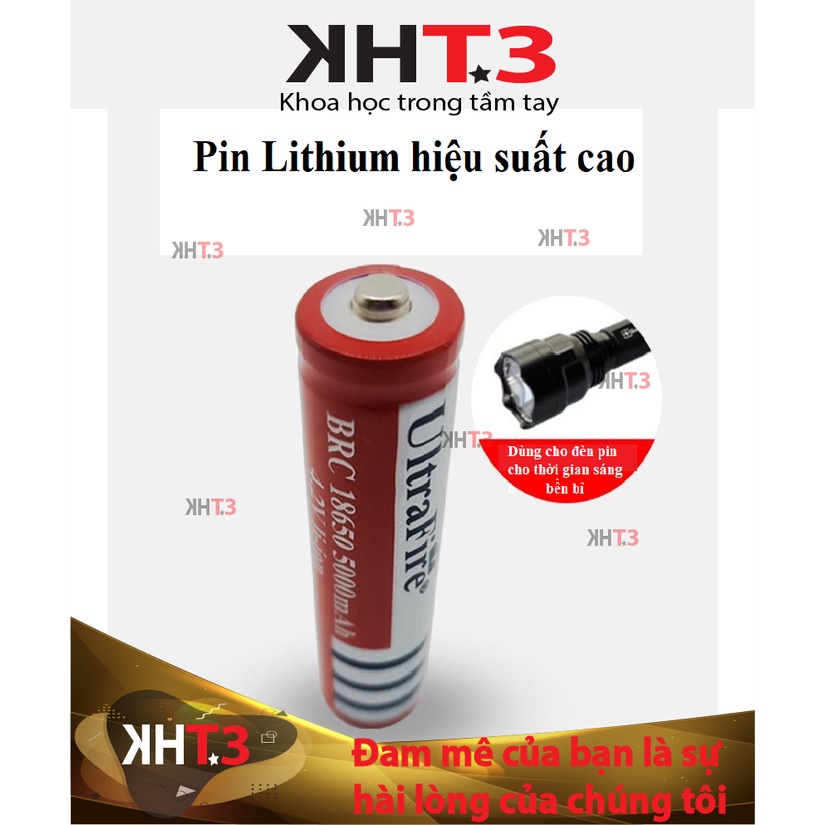 Pin sạc lại lithium UltraFire 4800mah