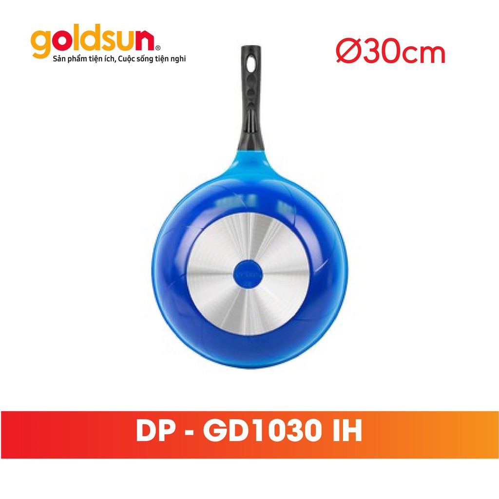 [GOLDSUN VIỆT NAM] 🍳🍳🍳 CHẢO CHỐNG DÍNH ❤️ 30cm*8cm GOLDSUN DP-GD1030-IH(B) ❤️