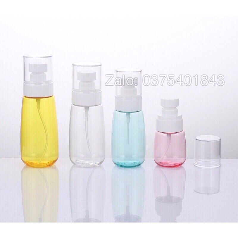 Chai xịt phun sương dáng bầu tròn cao cấp (30ml/60ml/100ml)