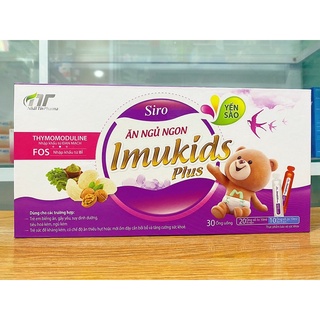 Siro yến sào ăn ngủ ngon imukids plus nhập khẩu từ đan mạch, bỉ