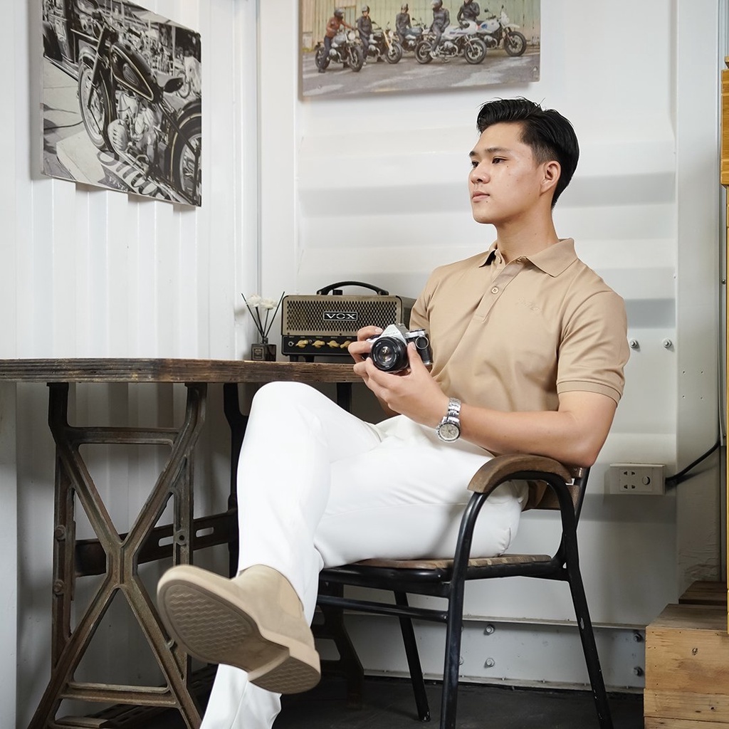 Áo thun nam POLO trơn vải cá sấu cao cấp ngắn tay - POLO PASS BASIC