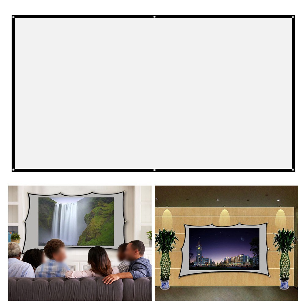 [Seller Recommend] Màn Chiếu Treo Tường Apll 100 "Hd 16: 9